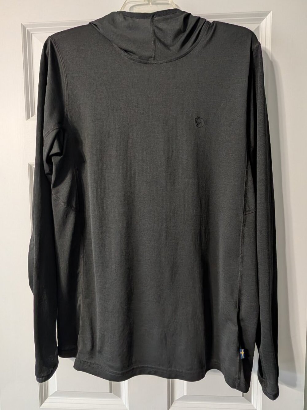 Fjallraven Men's Abisko Sun Hoodie - Medium, Black